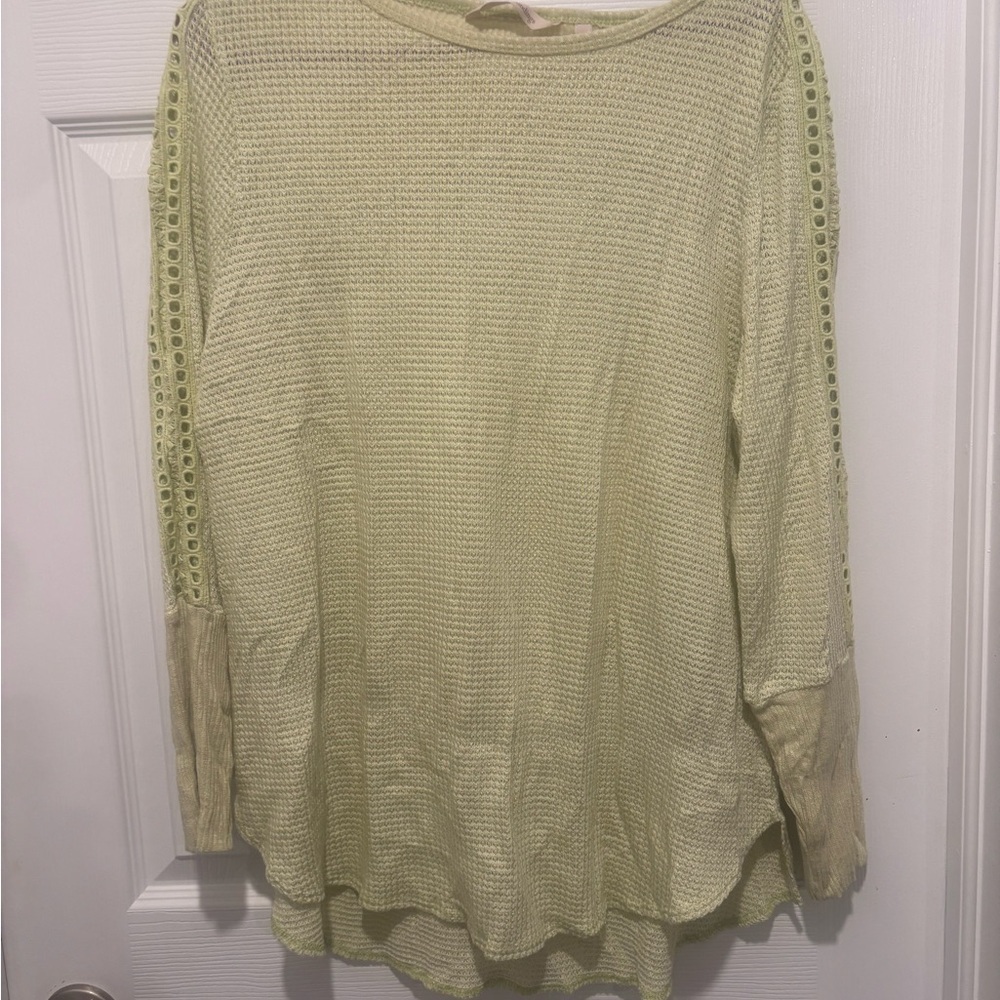 NWOT Soft Surroundings Bailey Top Pear Size PL. - Picture 2 of 5